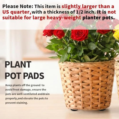 42 Plant Pot Feet, Pot Risers, Plant Risers,Plant Feet for Pots,Pot Lifters