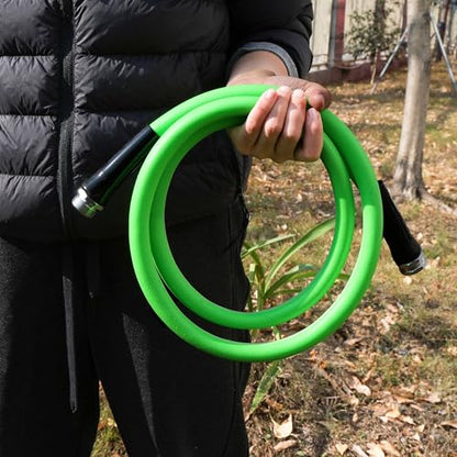 UNCO- Hybrid Polymer Leader Garden Hose, 5/8" ID x 6 FT, 3/4" Fittings - size: 6 Ft