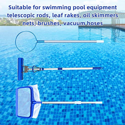 codree 2 Pcs Pool Fence Hooks for Pool Equipment, Slipe-on Fence Hanger - color: Black-2