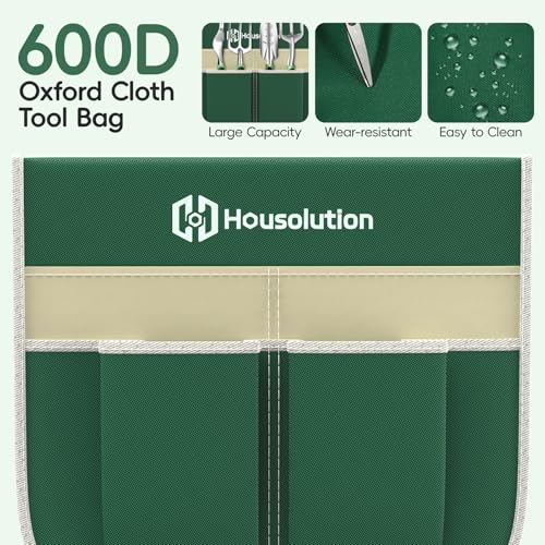 Housolution Garden Kneeler and Seat with Anti-Tipping Extendable Legs