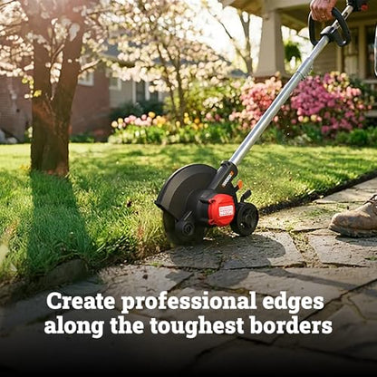 WORX Cordless Lawn Edger, 20V 7" Trencher for Lawn Border Tending, WG898 - style: Lawn Edger w/(1) 4.0Ah Battery