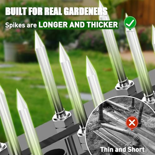Lawn Aerator Tool, Heavy Duty Manual Grass Aerator for Lawn（Black）