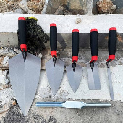 6 Pack Masonry Hand Tool Set - size: Multi-Size,6 Pack