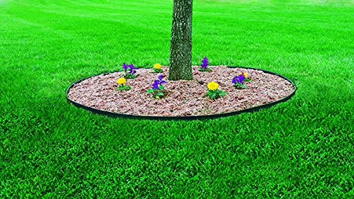 EasyFlex No-Dig Landscape Edging Kit - 100 ft., Black - style: 100 ft traditional