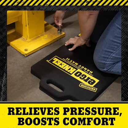 Kneeling Mat Heavy-Duty Foam Pad for Work, 14" x 21" x 1" Thick - size: Large Handy Mat (14" x 21")