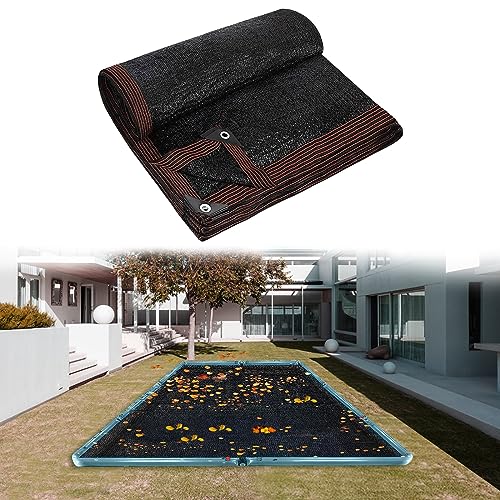 16 x 32FT Pool Leaf Net Cover- Leaf Netting for Inground and Above Ground Rectangle Swimming Pools Fine Mesh Pool Screen Cover,Winter Above Ground Pool Screen Cover, Catching Leaves, Sunshade - size: 32' x 16' (Rectangular)