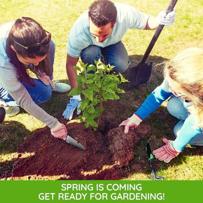 Garden Tool Set，100% Thicker Aluminum Gardening Kit,3 Pack