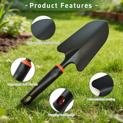 Garden Trowel, Portable Garden Weeder Tool, Gardening Trowel for Vegetable Gardening Backyard Farm Planting(Shove) - color: Shovel