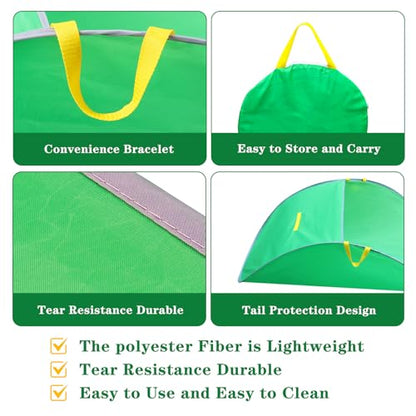 Leaf Collector, Portable Pop Up Leaf Bags, Foldable Lawn and Leaf Bag