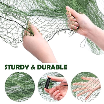 3Pcs Deer Netting for Shrubs, 7.8' x 7.8' Reusable Deer Plant Netting Cover - style: 3 Pcs
