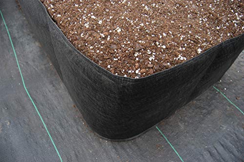 3ft X 3ft Victory 8 EZ-GRO MD SQ Raised Bed AeroFlow Proprietary Fabric Grow Your OWN No Assembly - size: 3x3 Feet