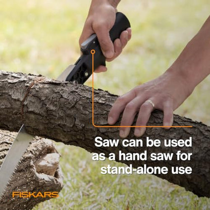 Fiskars 3-12 Ft XtendControl Extendable Modular Pole Saw & Tree Trimmer - style: 12' X1 Saw
