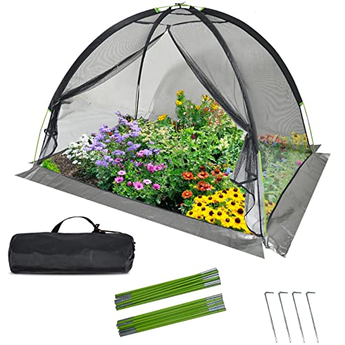 Kapler Pond Cover Dome Net 10x8FT for Outdoor Fish Ponds