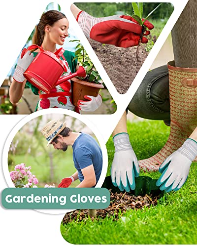 Potchen 32 Pairs Garden Gloves for Women Ladies' Gardening Gloves Bulk