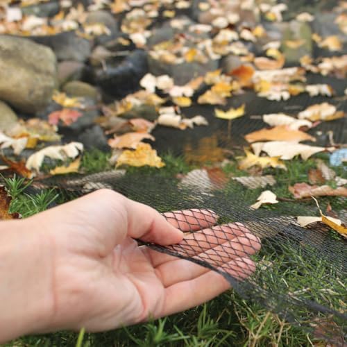 Pond Netting 15x20 Ft, 1/2 in Woven Fine Mesh Leaf Net - size: 15 x 20 Ft