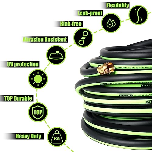 Garden Leader Hose 5/8 in. x 6 ft Short Water Hose Male/Female - size: 6FT