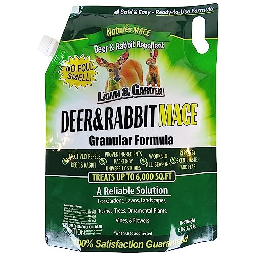 Nature's MACE Deer Repellent 6 lb Granules - size: 6 Pound (Pack of 1)