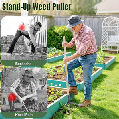Stand Up Weed Puller Tool for Seniors