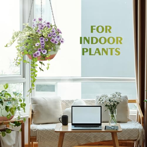 GARDIFE Hanging Planters, Self Watering, Green 12 Inch 2 Pack with Drainage - color: Green, size: 12 Inch