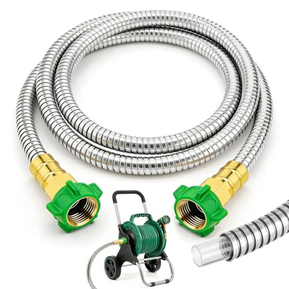 5FT Female to Female Short Garden Hose Adapter, Connecting Hose Reel - size: 5FT