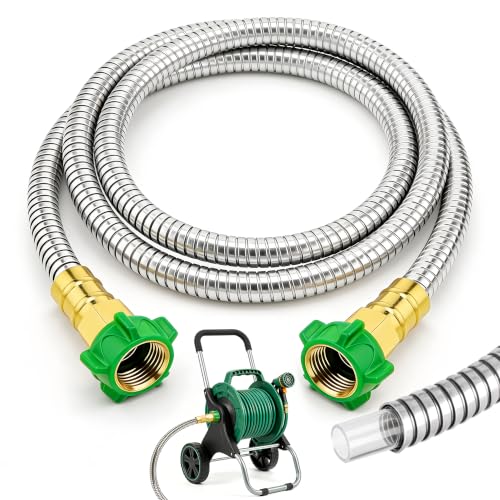 5FT Female to Female Short Garden Hose Adapter, Connecting Hose Reel - size: 5FT
