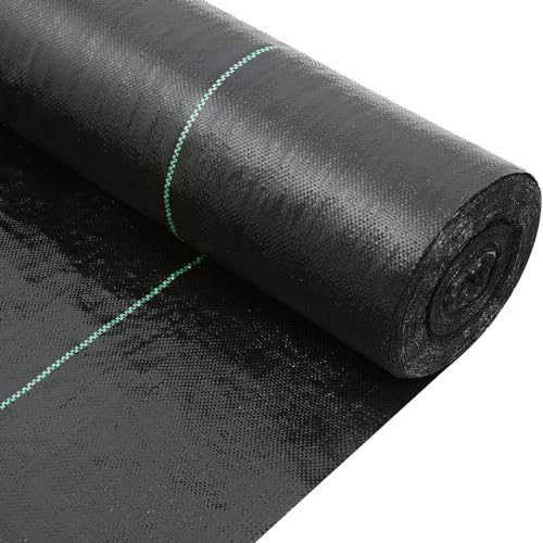 forimo Driveway Fabric,5x500 ft Road Fabric Commercial Weed Barrier Fabric, Landscape Fabric Heavy Duty 4OZ French Drain Fabric for Erosion Control,Landscape Fabric,Weed Barrier,Construction Projects - size: 5x500 ft