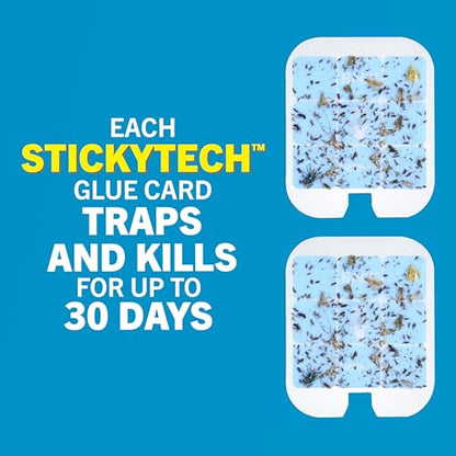 Safer Home Catch 360° Cordless Flying Insect Trap - size: 1 Cordless Trap + 6 Glue Cards