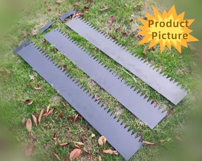5Pcs - 48'' L x 6'' H Steel Landscape Edging Edging for Landscaping Hammer in Metal Landscape Edging Border for Garden Courtyard No-dig Hammer in Edging with Gloves(20FT Total Length) - color: 48'' L x 6'' H, style: 5 Pack
