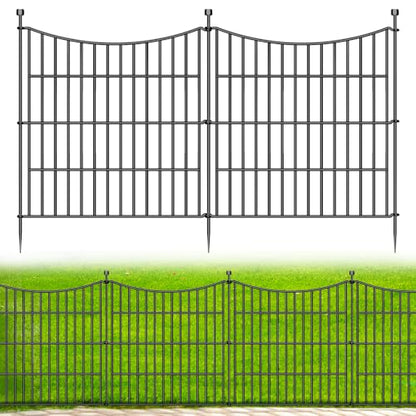 No Dig Dog Fence Outdoor for Yard, 24 in(H) X 20 ft(L) - size: 24 in(H) X 20 ft(L)