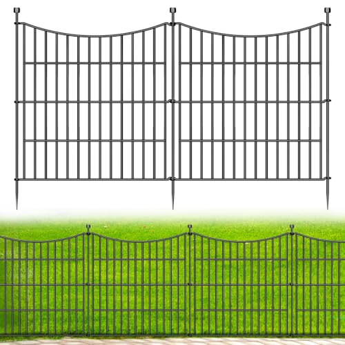 No Dig Dog Fence Outdoor for Yard, 24 in(H) X 20 ft(L) - size: 24 in(H) X 20 ft(L)