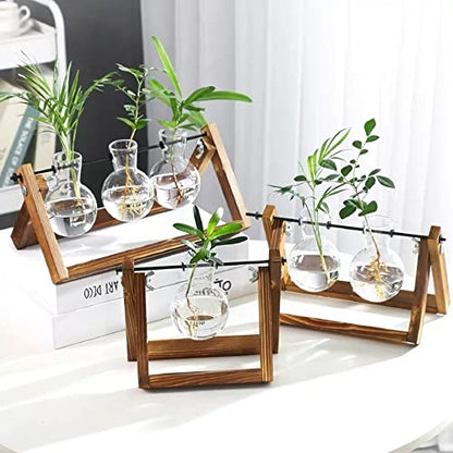 Kingbuy Plant Propagation Station Bulb Vase, 1 Bulb Vase - size: 1 Bulb Vase