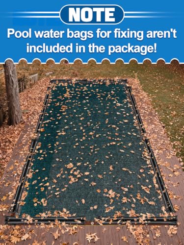 Biggun 26x46ft Pool Leaf Net Cover for 20x40ft Inground & Above Ground Pool - size: 26' x 46' (Rectangular)