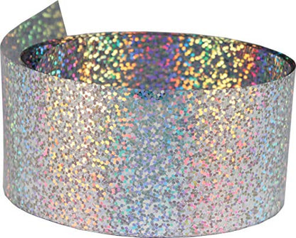 Bird-X, Holographic Bird Scare, Iridescent Foil Reflective for Multi-Sensory Attack, Easy to Install, 2" W x 25' L - size: 2" x 25ft Length