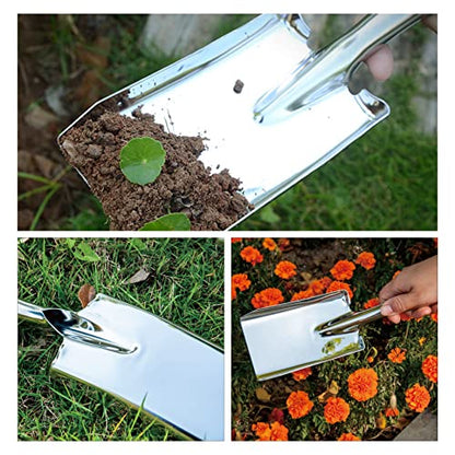 Garden Shovel Trowel Hand Shovels, Stainless Steel Gardening Tools