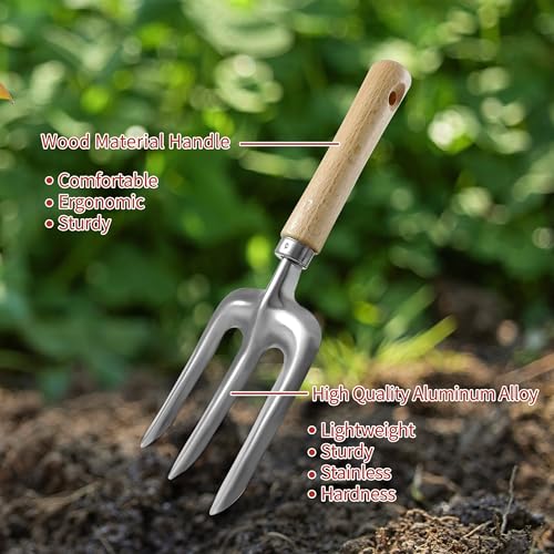 41-Piece Premium Gardening Tool Set, Stainless Steel Heavy Duty Gardening Tool Kit, with Non-Slip Rubber Grip, Storage Tote Bag, Outdoor Hand Tools, Ideal Gardening Gifts for All (Green) - color: Green