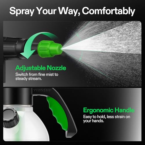 VIVOSUN 70oz Pump Sprayer, Portable Water Spray Bottle - size: 70oz
