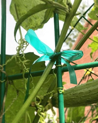 2 Pack Plant Tape & Plant Ties, Heavy Duty Garden Tape for Climbing Plants, Reusable Twist Ties for Outdoor & Indoor Plants, Strong Support for Tomato Vines, Trellis & Staking