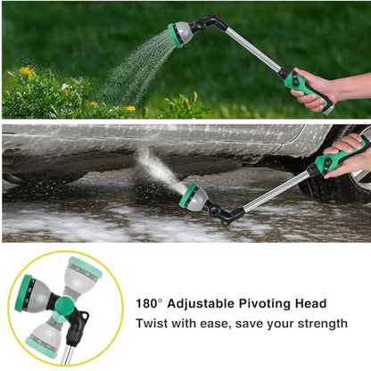 Yesker 21-Inch Watering Wand for Garden Hose, Long Hose Nozzle Sprayer - size: 21 Inch