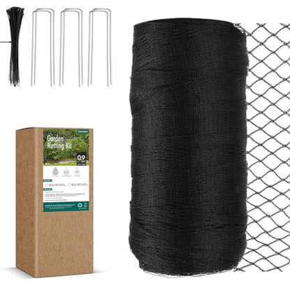 Bird Netting for Garden, Fetanten 28 x 30 FT Netting for Garden Protection - size: 28 x 30FT