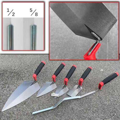 6 Pack Masonry Hand Tool Set - size: Multi-Size,6 Pack
