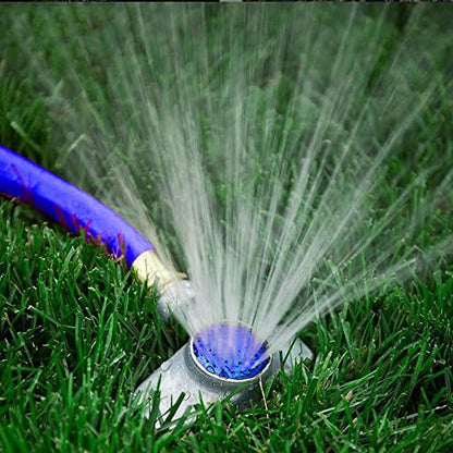 Hourleey 360 Degree Metal Spot Sprinkler, Lawn Sprinklers for Yard, Circle Pattern Sprinkler with Gentle Water Flow for Small Area Yard Lawn Garden Watering, Coverage Up to 30FT - size: 1 Pack
