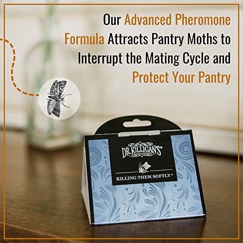 Dr. Killigan's Pantry Moth Traps with Pheromones Prime, 20 Pack, Blue - color: Blue
