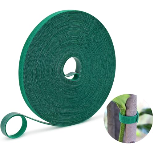 Garden Tape Garden Tie, 65.6ft x 0.6 inch Plant Supports - size: 1 Pack 65.6 Feet