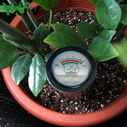 2-in-1 Soil pH Tester, No Battery Long Probe