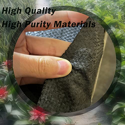 WFLNHB Weed Barrier Landscape Fabric 6FTx100FT Heavy Duty Barrier Fabric Ground Cover Block