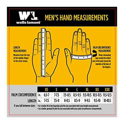 Wells Lamont Men's Smooth Nitrile Coated Grip Work Gloves, 3-Pack, Medium - size: Medium (Pack of 3)