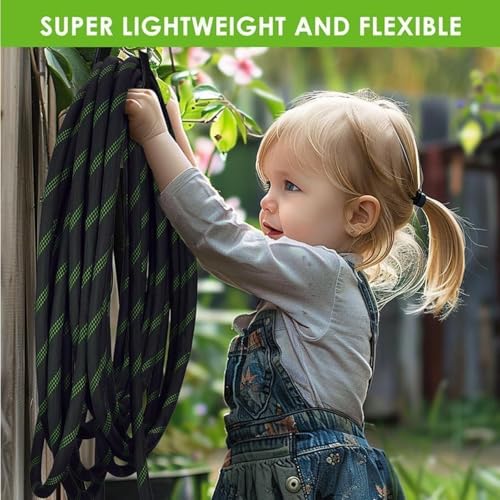 Upgraded 50FT Expanding Garden Hose with 10 Pattern Spray Nozzle