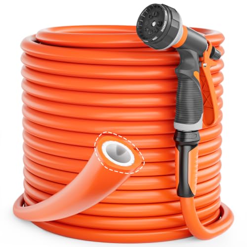 SPECILITE Heavy Duty Garden Hose 200ft x 5/8" for Hot Cold Water - size: 200FT
