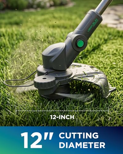 12 Inch 20V Brushless Cordless 2-in-1 String Trimmer & Edger