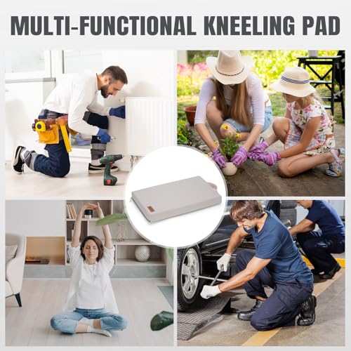 HappyPicnic Waterproof Garden Kneeling Pad, 2in Thick, Grey, 1 Pack - color: Grey